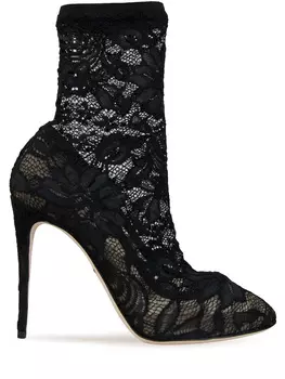 Туфли с кружевом