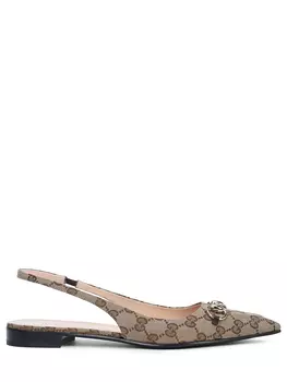 Туфли текстильные GUCCI