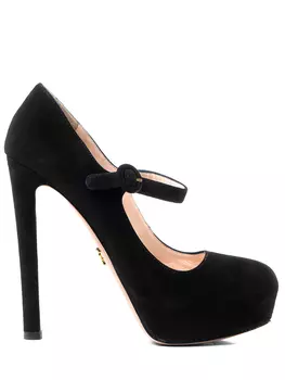 Туфли замшевые PRADA