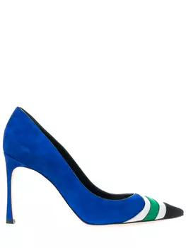 Туфли замшевые SERGIO ROSSI