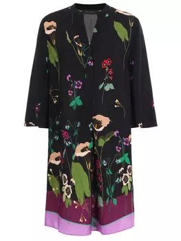 Туника из вискозы с принтом