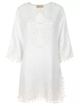 Туника льняная с шитьем