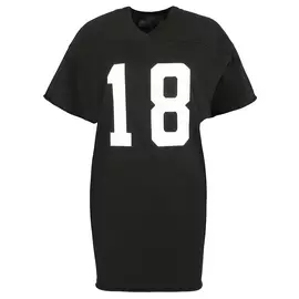 Удлиненная хлопковая футболка