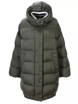 Удлиненная пуховая куртка ERMANNO SCERVINO