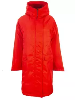 Удлиненная пуховая парка