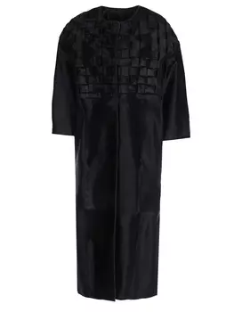 Удлиненная шуба