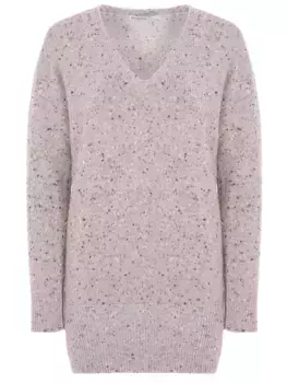 Удлиненный пуловер