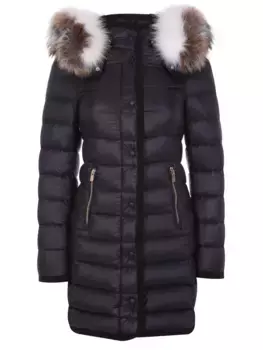 Удлиненный стеганый пуховик MONTECORE