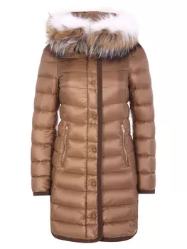 Удлиненный стеганый пуховик MONTECORE