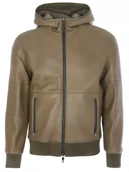 Укороченная дубленка из овчины