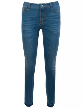 Укороченные джинсы