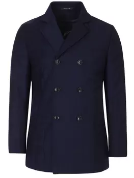 Утепленный бушлат из шерсти