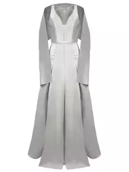 Вечернее платье с накидкой