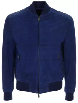 Ветровка фактурная замшевая