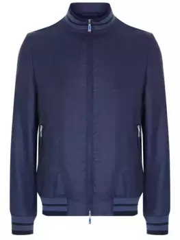 Ветровка из кашемира и шелка