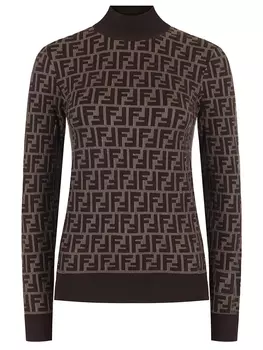 Водолазка хлопковая FENDI