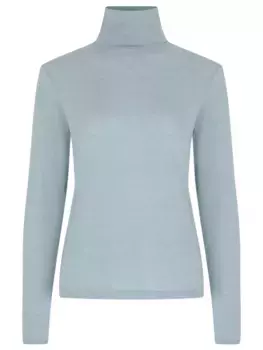 Водолазка из лиоцелла и шерсти