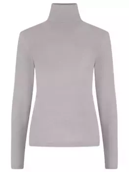 Водолазка из лиоцелла и шерсти