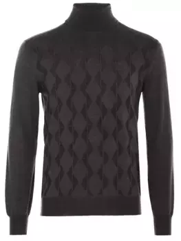 Водолазка из смесовой шерсти BERTOLO LUXURY MENSWEAR