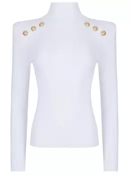 Водолазка из вискозы BALMAIN