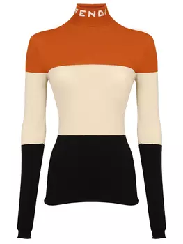 Водолазка из вискозы FENDI