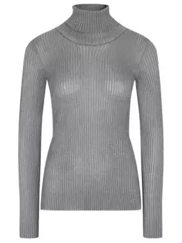 Водолазка из вискозы с люрексом