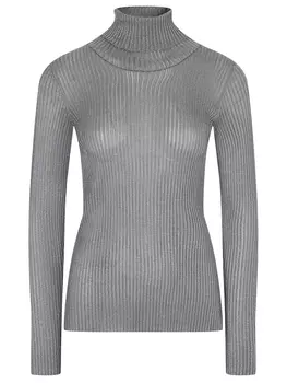 Водолазка из вискозы с люрексом