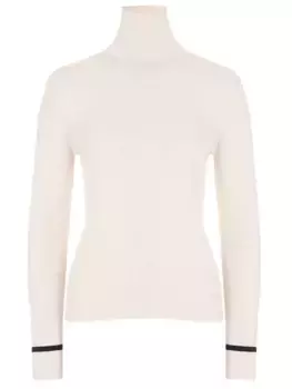 Водолазка шерстяная с пайетками