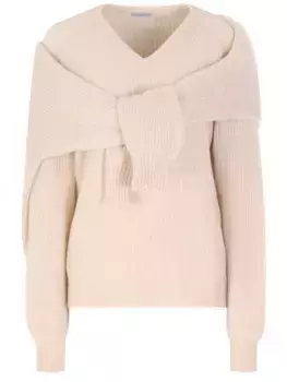 Вязаный пуловер