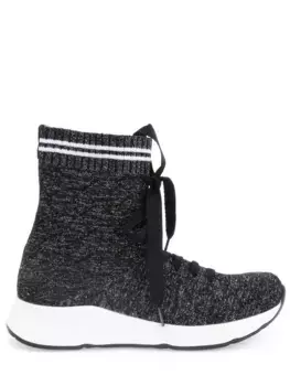 Высокие кроссовки из текстиля