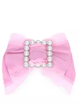 Заколка с кружевом