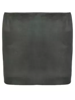 Замшевая мини-юбка