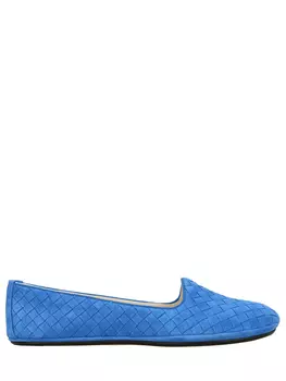 Замшевые балетки