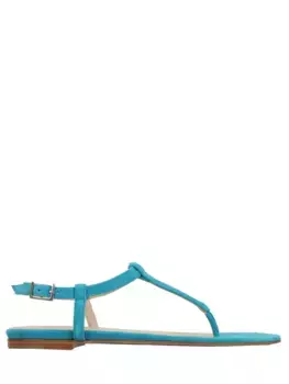 Замшевые сандалии