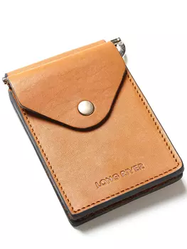 Зажим кожаный LONG RIVER