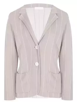 Жакет хлопковый в полоску