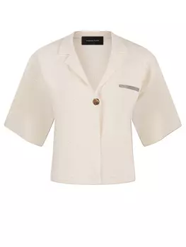Жакет из хлопка и льна FABIANA FILIPPI