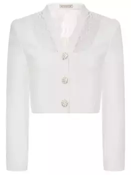 Жакет из хлопка и вискозы