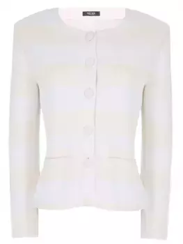 Жакет из шелка и вискозы