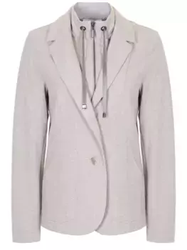 Жакет однотонный