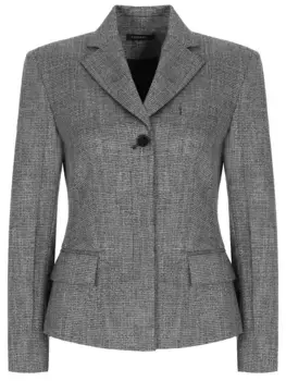 Жакет однотонный