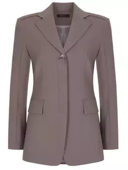 Жакет однотонный