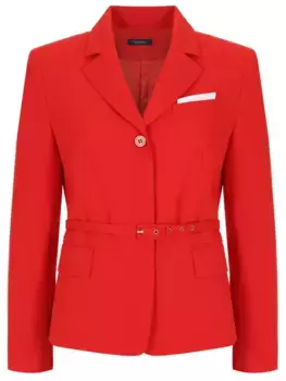 Жакет однотонный