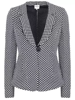 Жакет с узором ARMANI COLLEZIONI