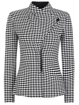 Жакет с узором ARMANI COLLEZIONI