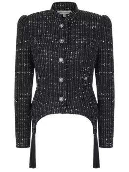 Жакет твидовый