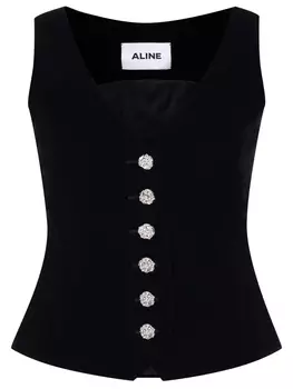 Жилет бархатный ALINE