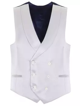 Жилет двубортный