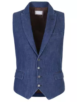 Жилет джинсовый