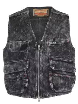 Жилет джинсовый